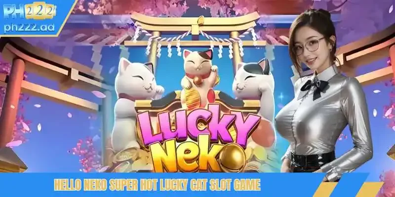 Hello Neko super hot lucky cat slot game