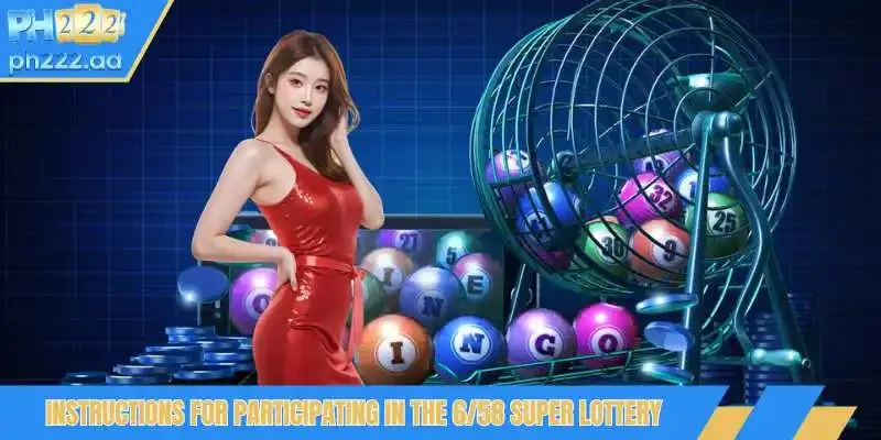 Instructions for participating in the ultra lotto 6-58