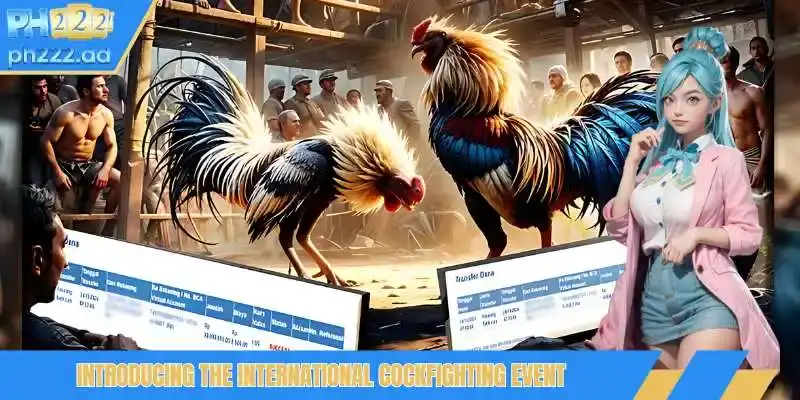 Introducing the international cockfighting event