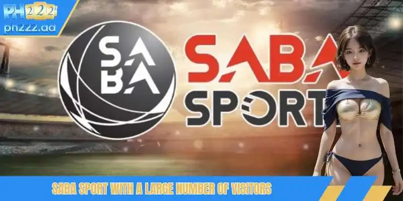 SABA sport with a large number of visitors