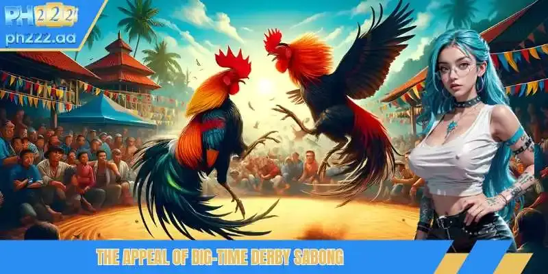 The appeal of big-time Derby Sabong