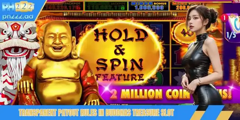 Transparent payout rules in Buddhas treasure slot